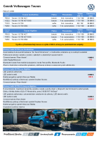 VW Touran - cennik 2022 